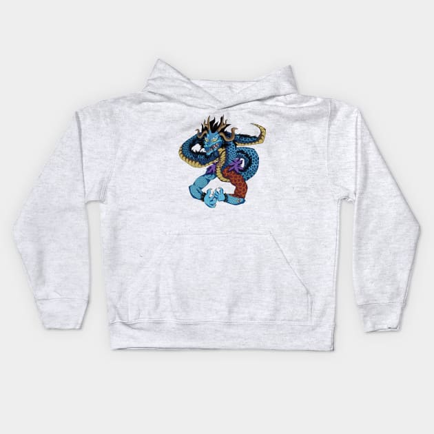 kaido Kids Hoodie by maxgilbert5000